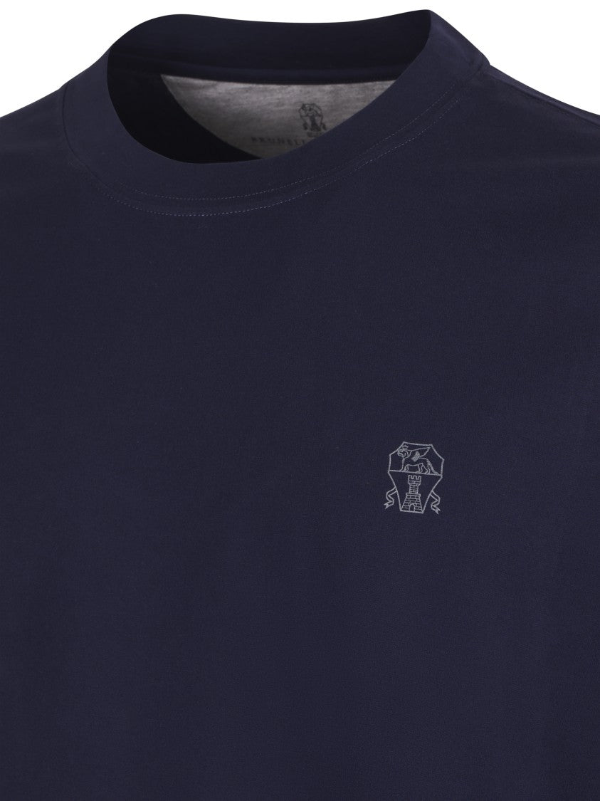 Brunello Cucinelli Classic Short-Sleeve Cotton T-Shirt