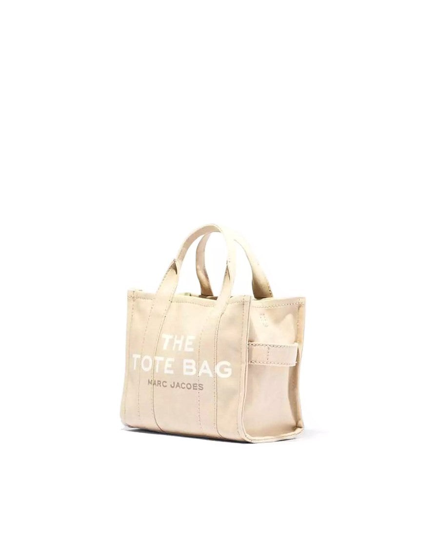 Marc Jacobs Textured Cotton Canvas Small Tote Bag With Adjustable Strap