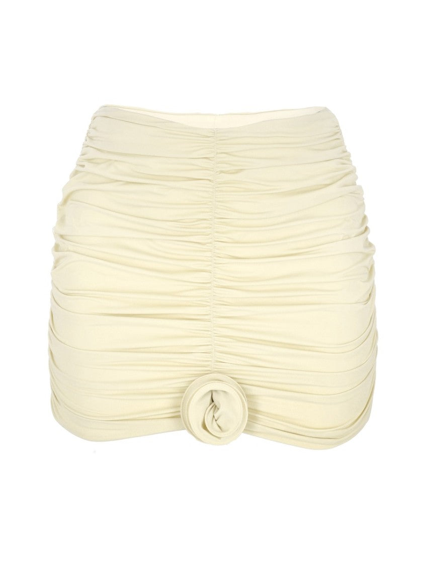 La Reveche Lillibet Stretchy Front Center Mini Skirt