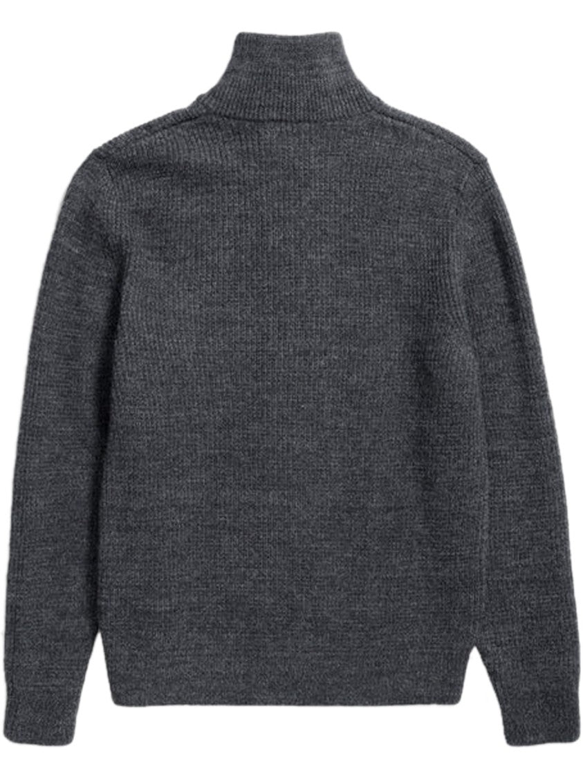 Norse Projects Hagen Wool-Cotton Ribbed Full-Zip Jacket