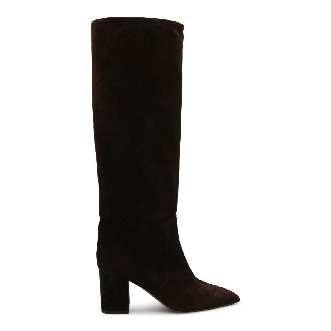 Paris Texas Brown Leather Anja Boots