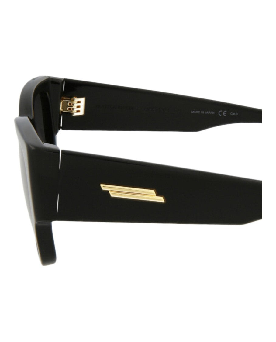 Bottega Veneta Rectangle-Frame Acetate Sunglasses