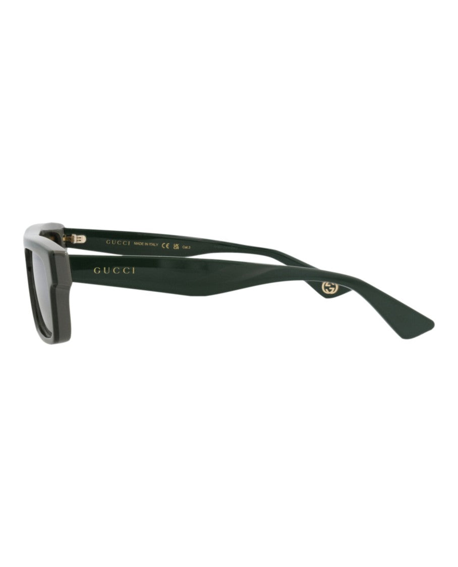 Gucci Square-Frame Recycled Acetate Sunglasses
