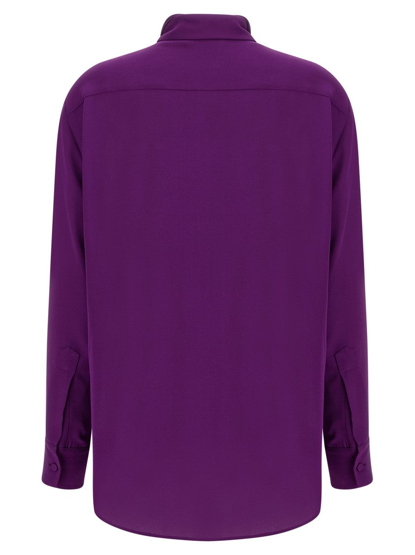 Balenciaga Shirt With Scarf