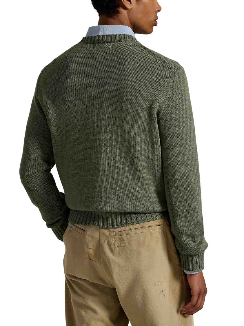 Polo Ralph Lauren Melange Green Knit Sweater