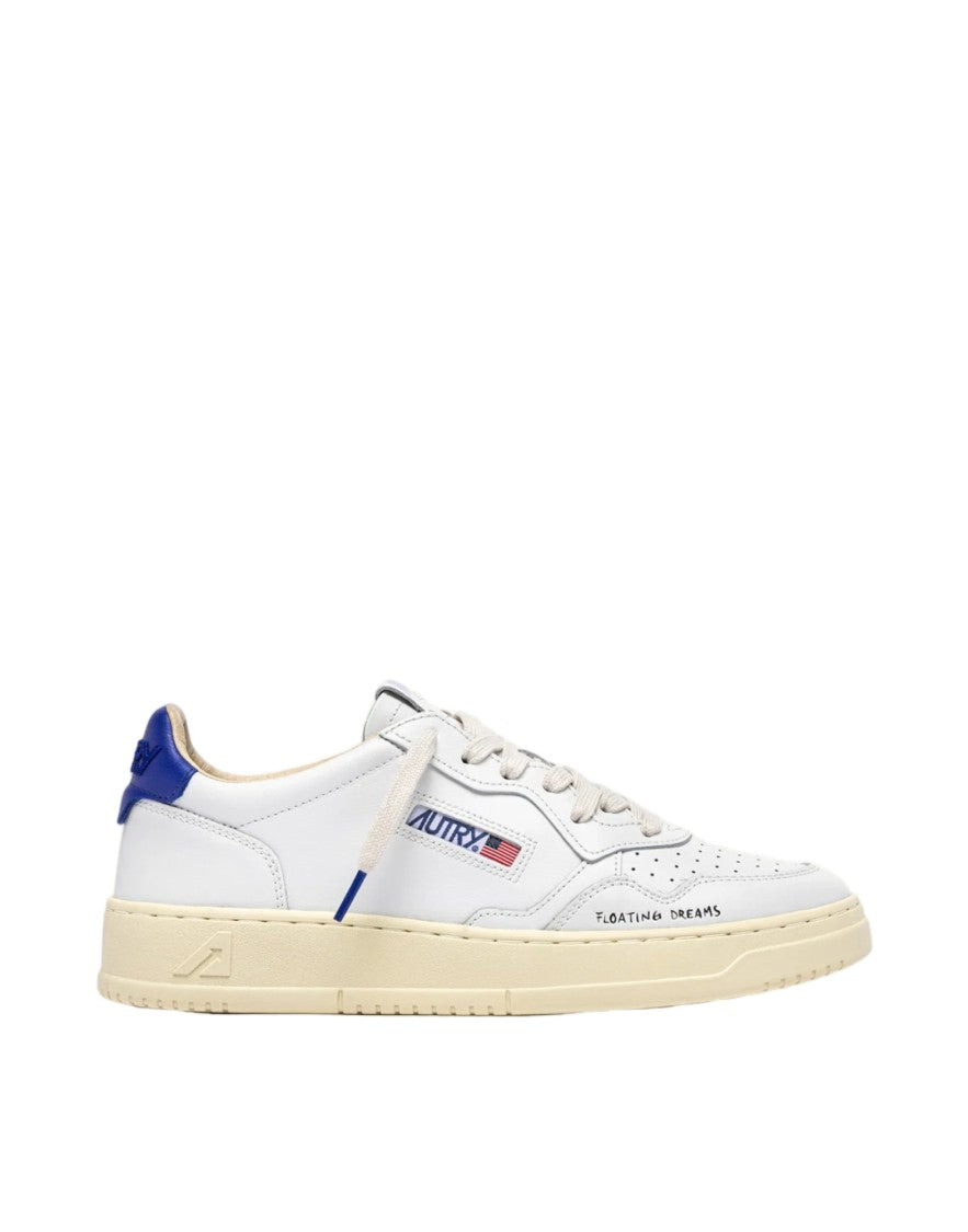 Autry Medalist Low Men’S White/Blue Sneakers