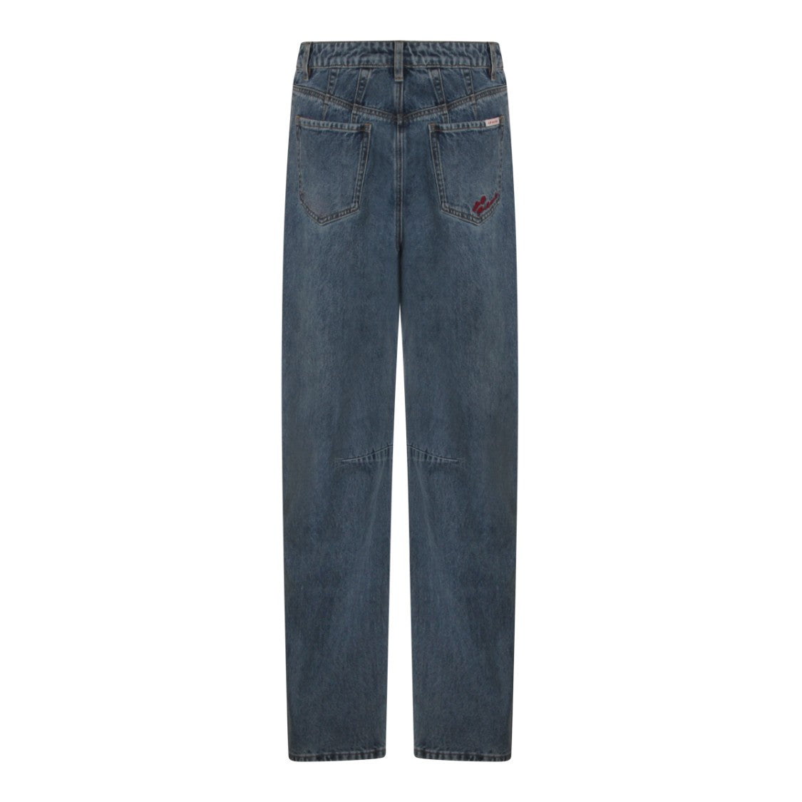 Self-Portrait Blue Cotton Jeans