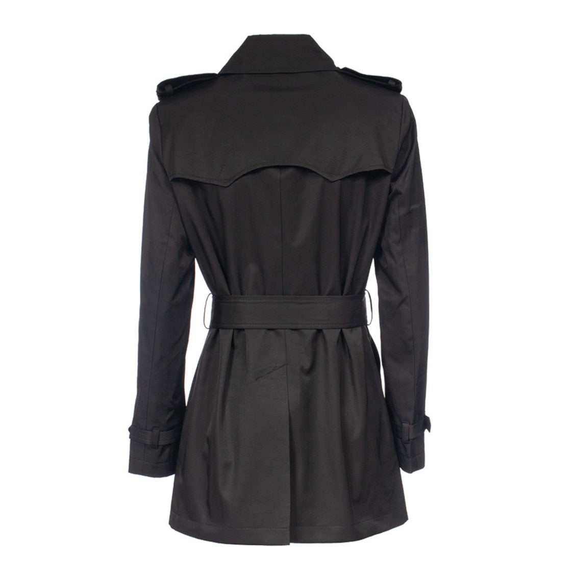 Lauren Ralph Lauren Double-Breasted Cotton Blend Trench Coat