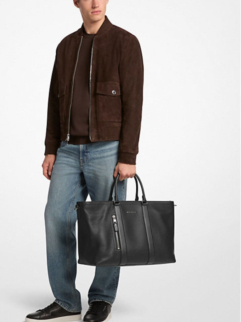 Michael Kors Rectangular Handbag With Dual Handles And Logo Detail