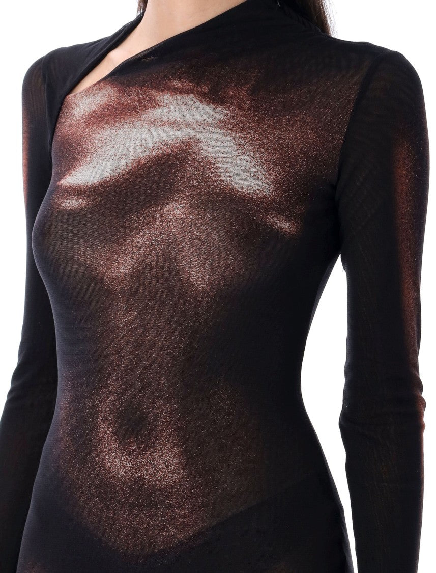 Jean Paul Gaultier Jumpsuit Mesh Body Dust