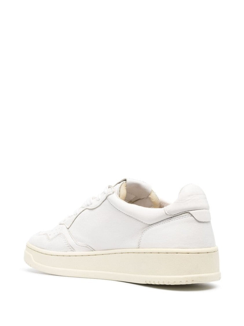 Autry Medalist White Perforated Sneakers