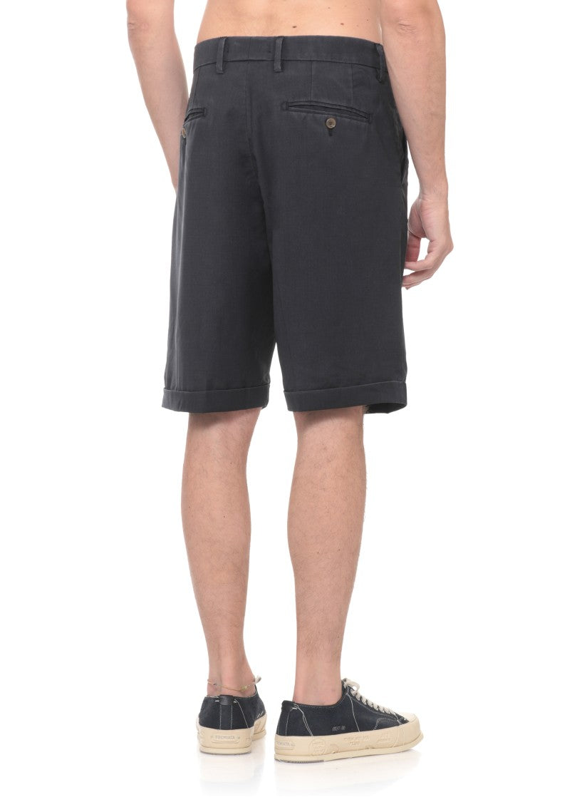 Myths Grey Zeus Drawstring Wool Shorts