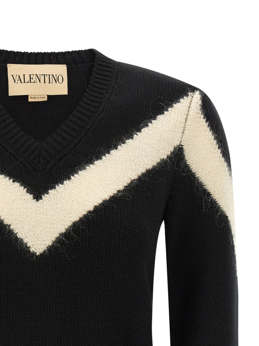 Valentino Garavani Vlogosignature Bow Sweater