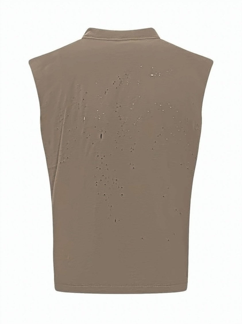 Satisfy Boxy Cropped Muscle T-Shirt In Organic Cotton