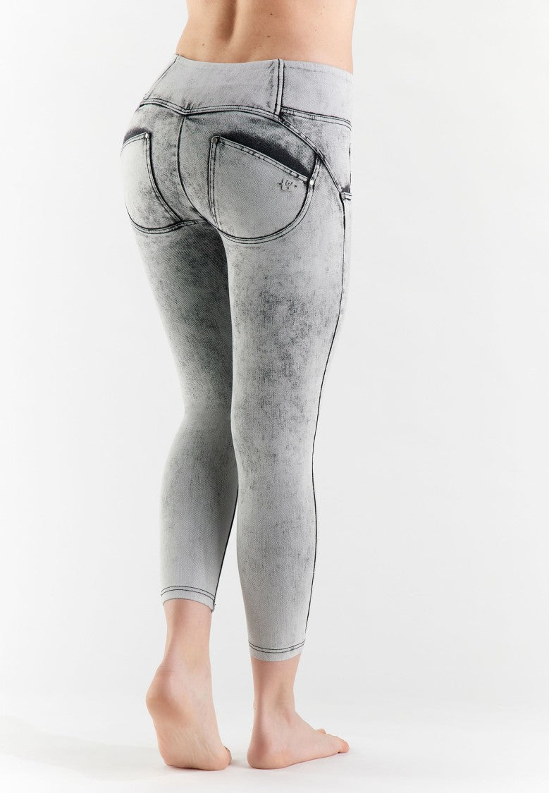 Freddy Slim-Fit Grey Push-Up Pants