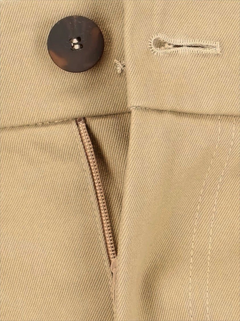 Studio Nicholson Knee-Length Tailored Shorts In Beige