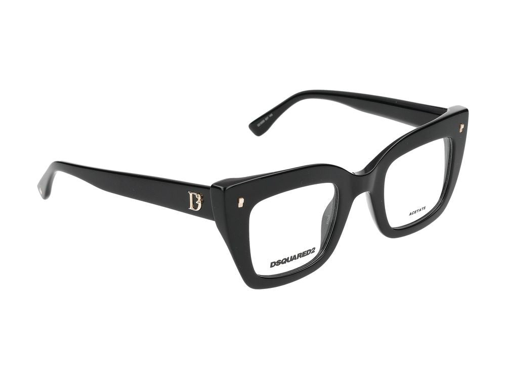 Dsquared2 Eyeglasses D2 0099 807 Black 47/25/145