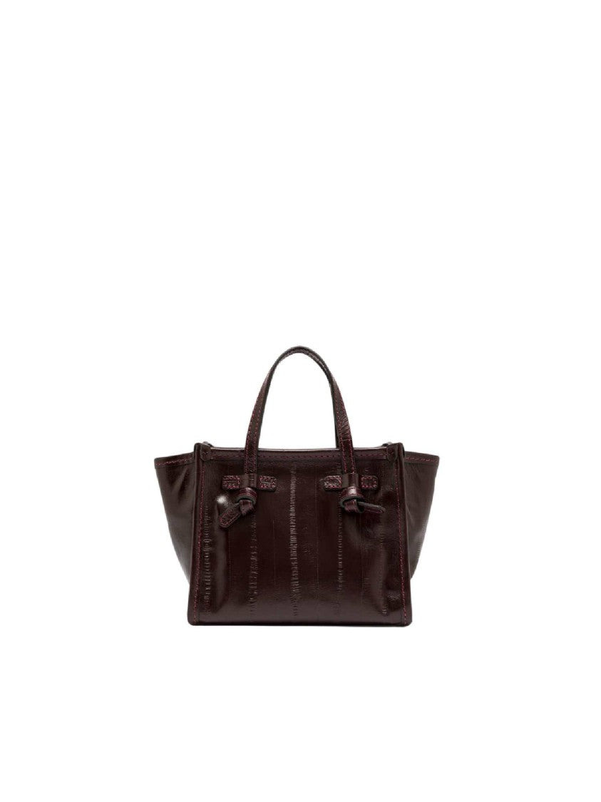 Gianni Chiarini Antique Ruby Leather Tote Bag