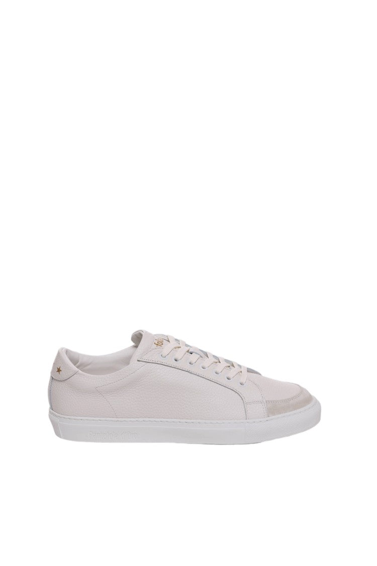 Pantofola D'oro Brown Hammered Calf Cushioned Midsole Sneakers