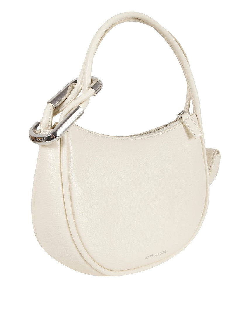 Marc Jacobs Crescent Shaped Pebble Leather Handbag