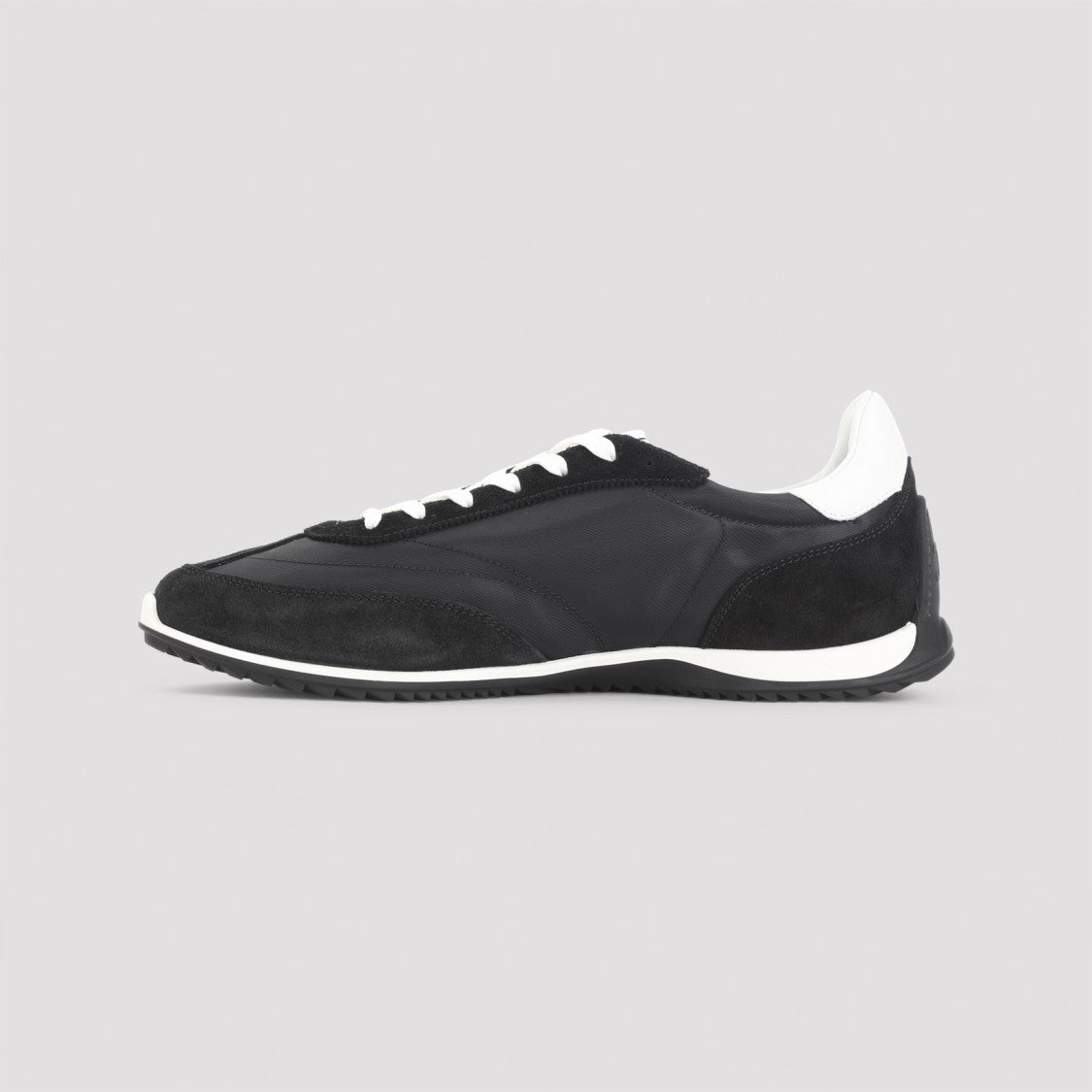 Celine Low Lace-Up Sneakers With Triomphe