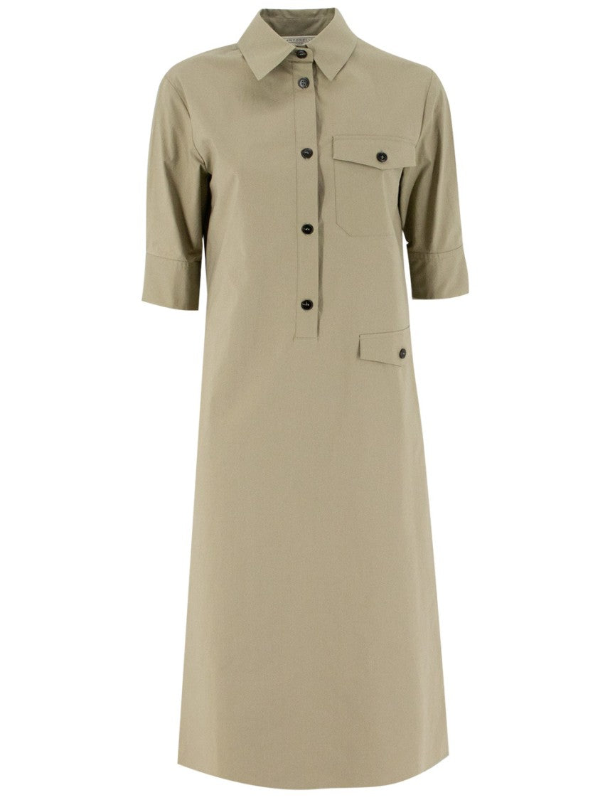 Antonelli Regular Fit Dress With Shirt Collar