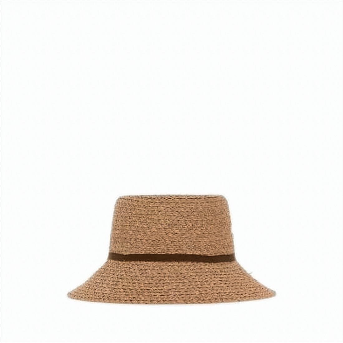 Helen Kaminski Woven Raffia Bucket Hat With Decorative Bow Detail