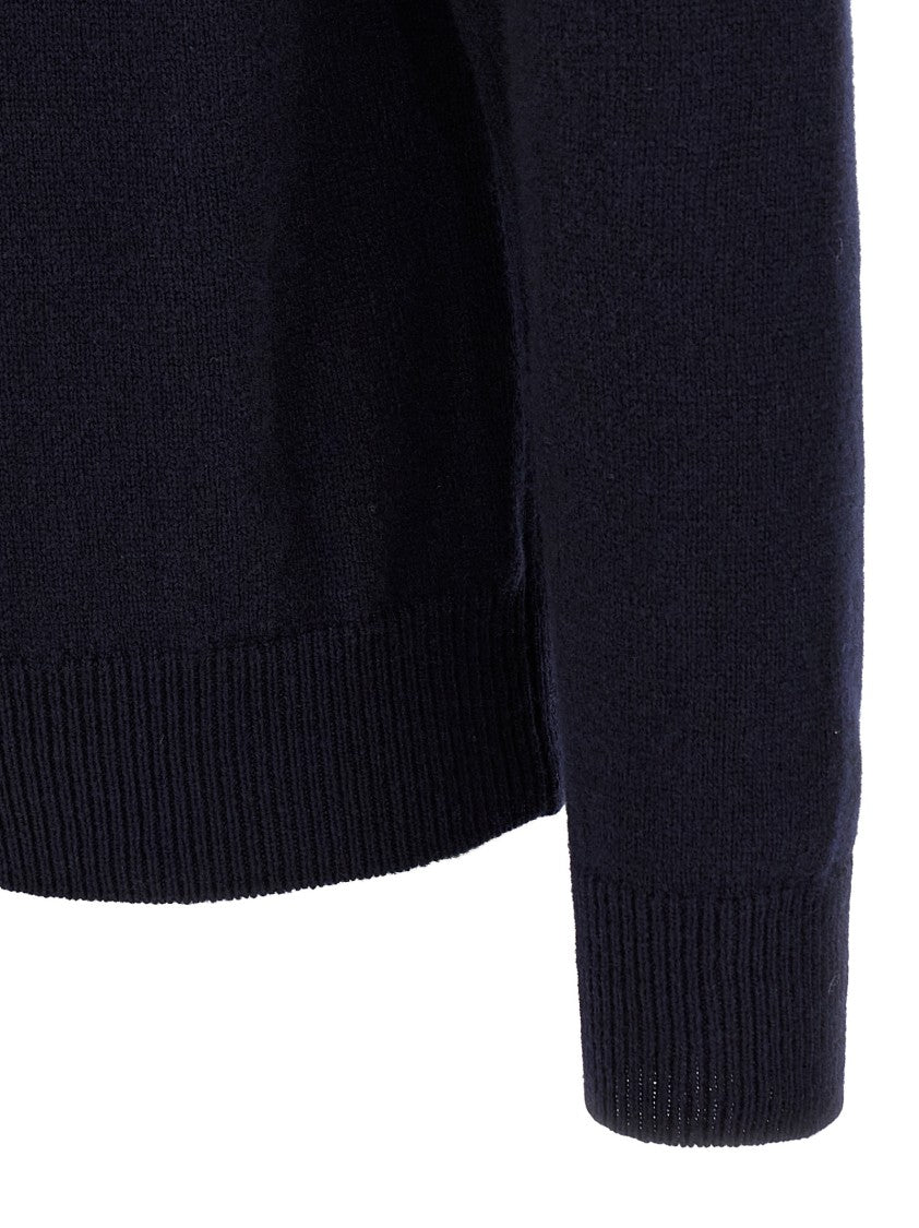 Zanone Crewneck Sweater In Soft Virgin Wool