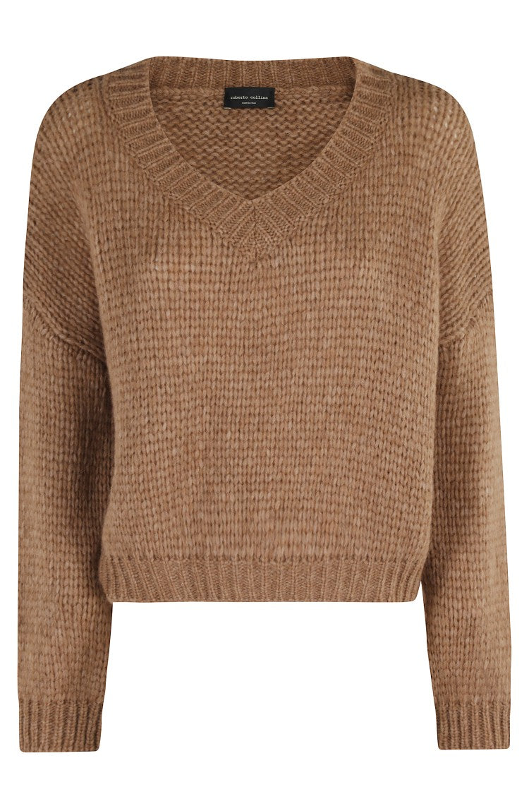 Roberto Collina Relaxed Fit Alpaca Blend Sweater