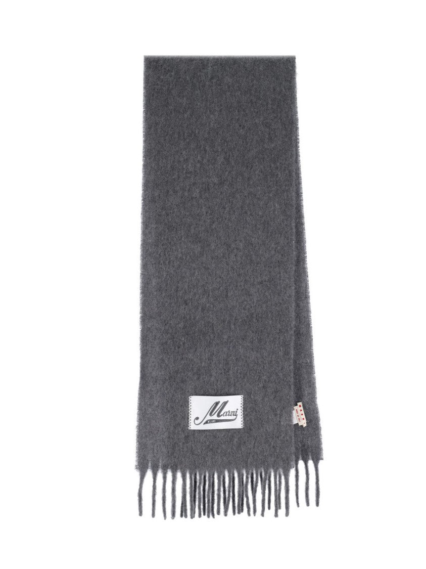 Marni Alpaca Scarf – Grey