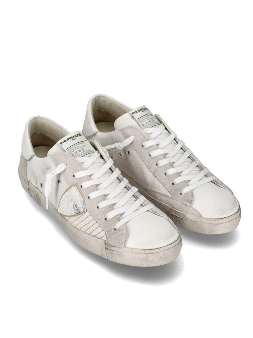 Philippe Model Vintage-Inspired Low-Top Sneakers