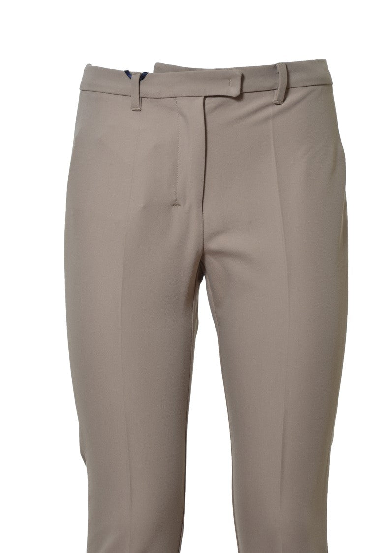 Max Mara Beige Cotton And Viscose Fairy Pants