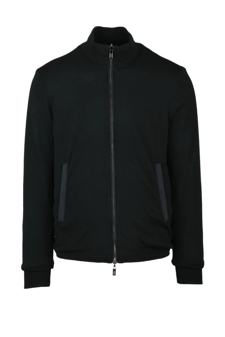 Emporio Armani Emporio Armani Reversible Nylon Jacket - Black