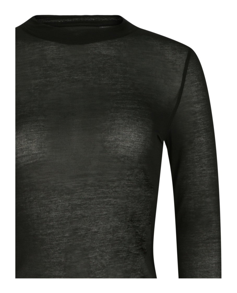 Balenciaga Sheer Fitted Top