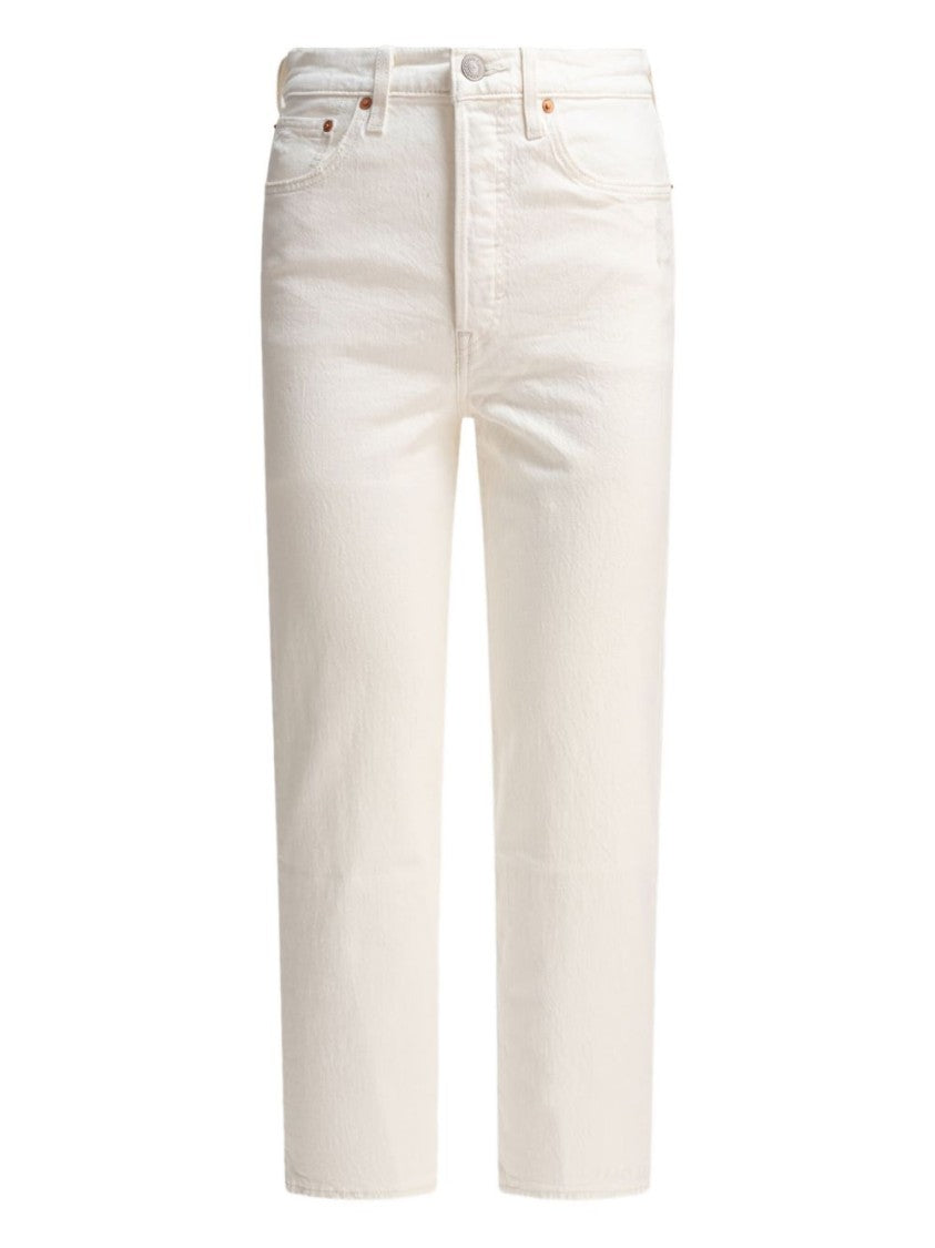 Levi's Straight-Leg High-Waist Jeans With Classic Five-Pocket Design