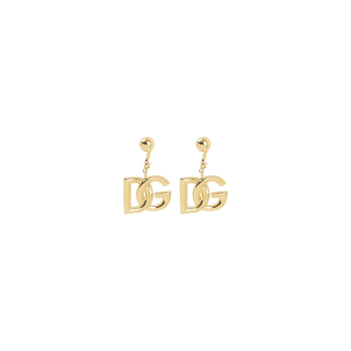Dolce & Gabbana Golden-Tone Dg Earrings