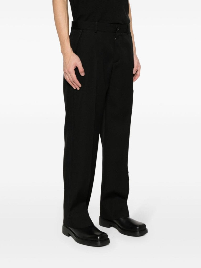 Off-White Wool Trousers