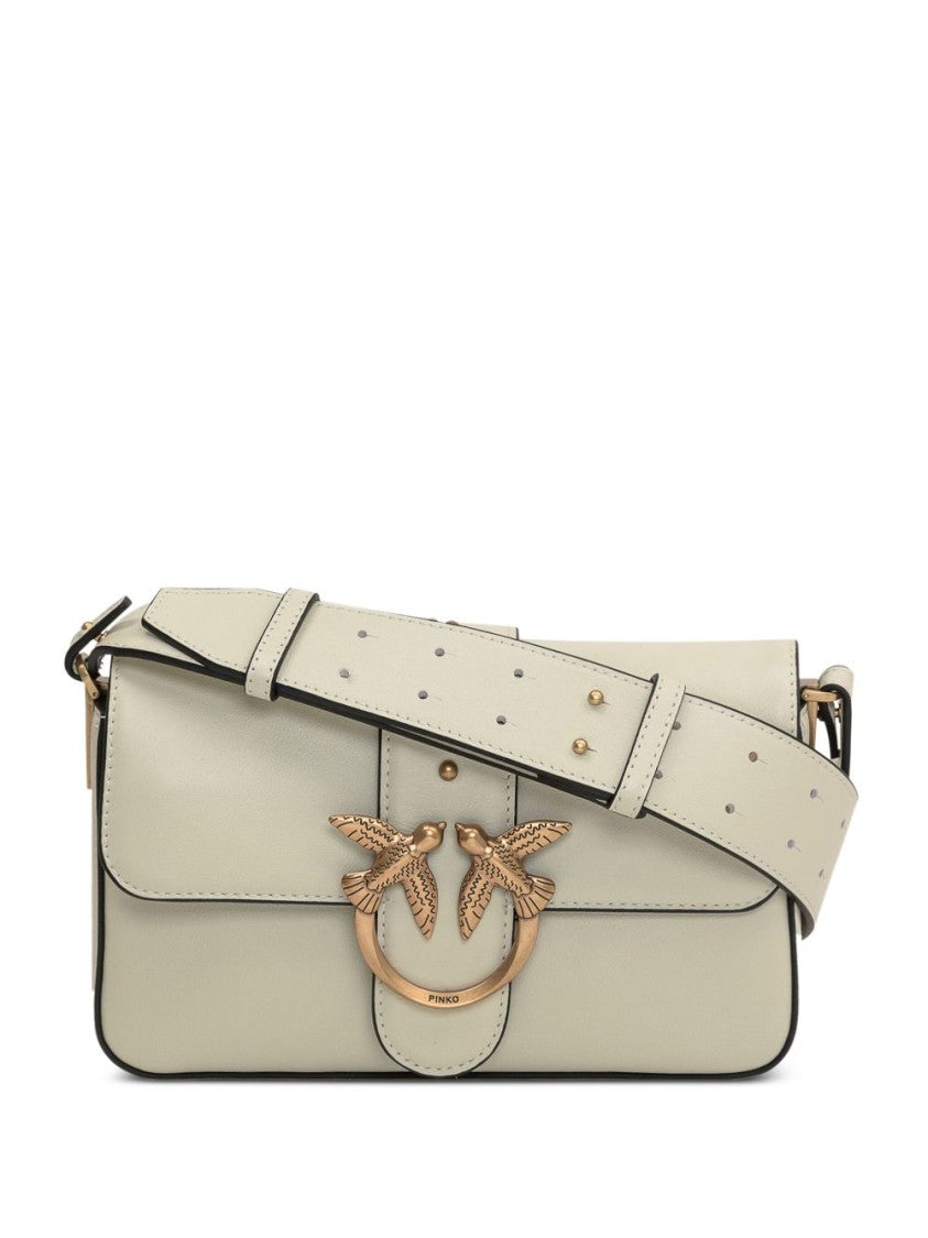 Pinko Foldover Top Shoulder Bag