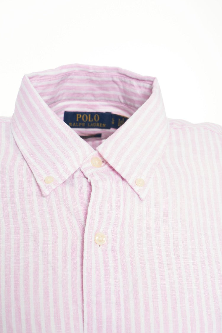 Polo Ralph Lauren Striped Shirt With Logo Embroidery
