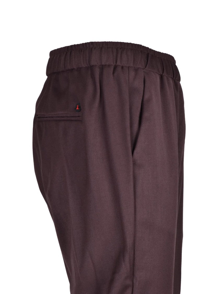 Hyps Brown Technical Blend Tracksuit Pants