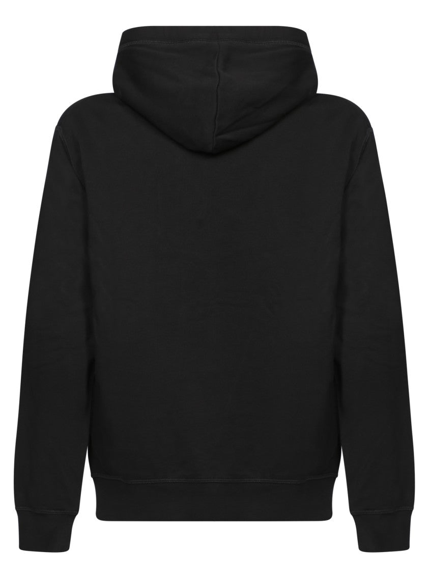 Dsquared2 Icon Logo Black Sweatshirt With Classic Hood
