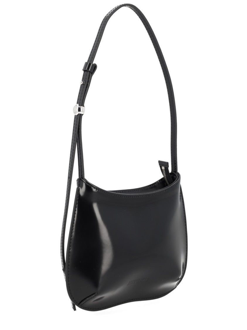 Jacquemus Bisou Calf Leather Minimalist Shoulder Bag