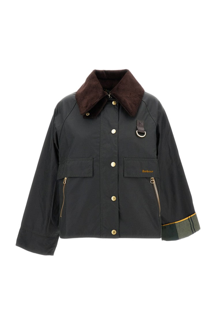 Barbour Dark Green Waxed Cotton Jacket