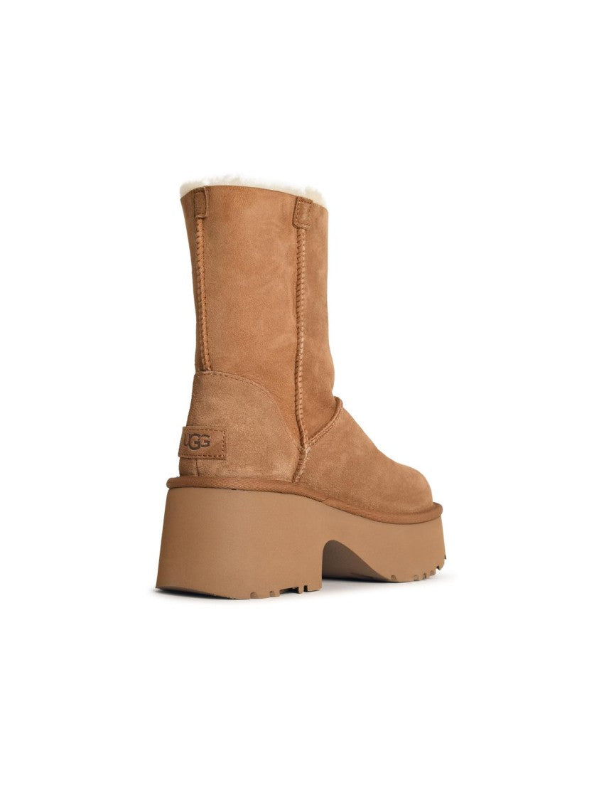 Ugg 'Classic Esmee' Chestnut Sheepskin Boots