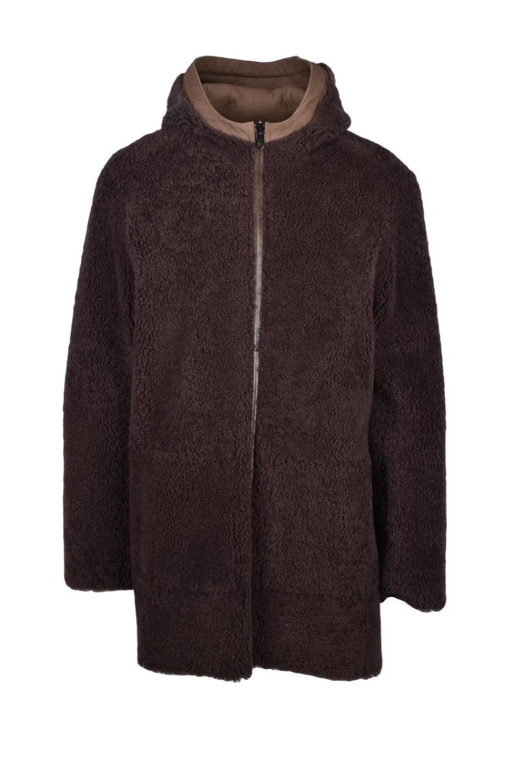 Desa 1972 Shearling Coat - Brown