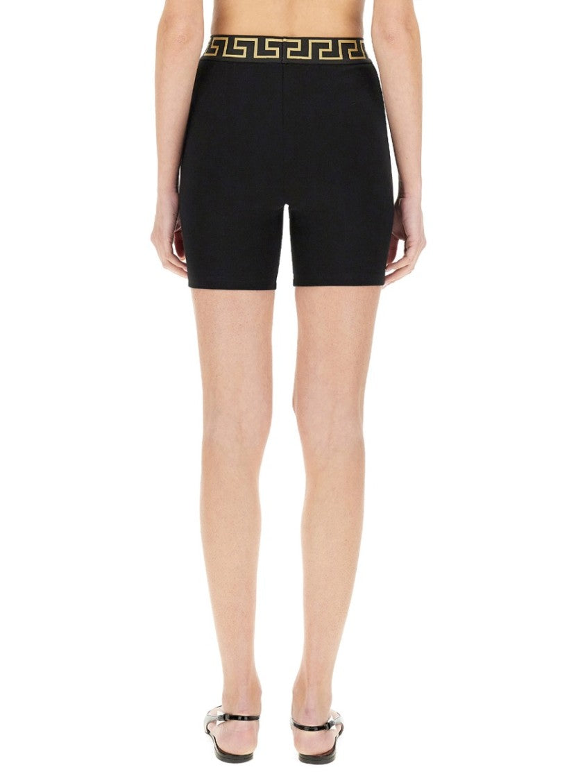 Versace Bermuda Shorts With Greek Border