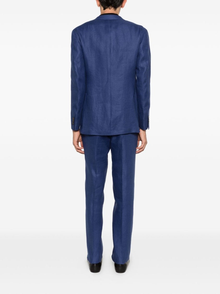 Gabriele Pasini Structured Blazer Flap Pockets Suit
