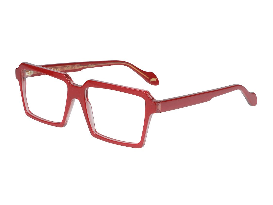 Kador Gold Disko Light Bold Oversized Square Eyeglasses