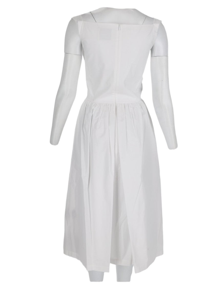 Vivienne Westwood Sunday Knee-Length Off-Shoulder Organic Cotton Dress