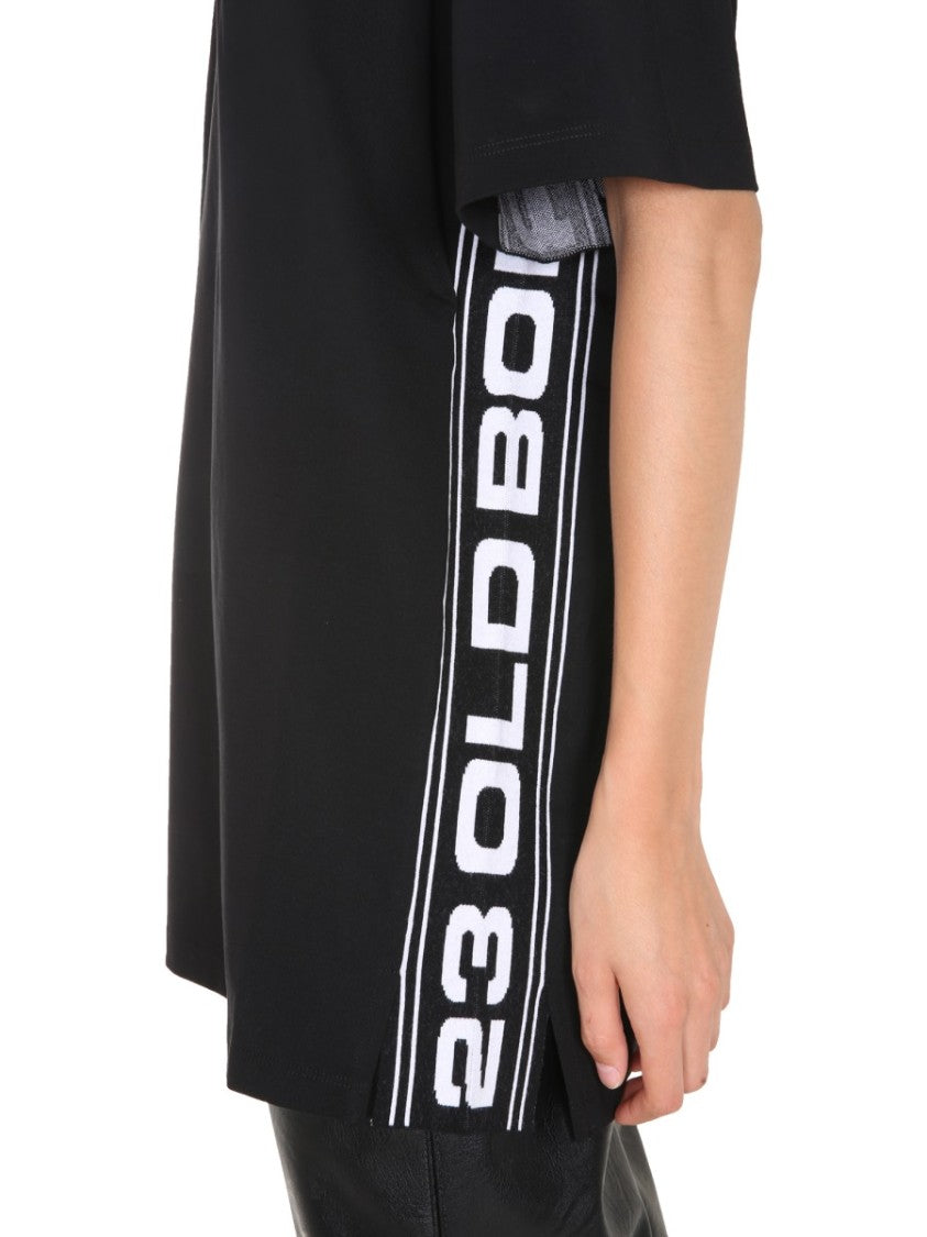 Stella Mccartney Black Round Neck T-Shirt